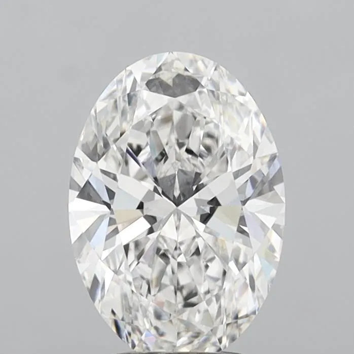 3.08ct Oval Lab Grown Diamond (Colour F, Clarity VVS1, IGI Certified)