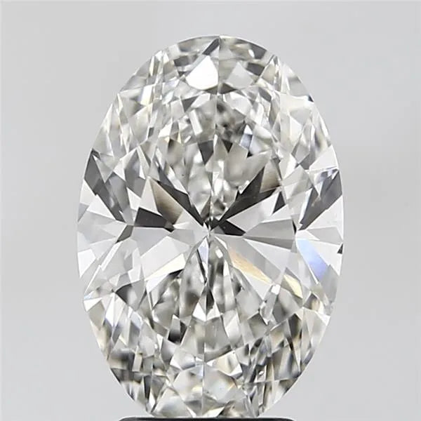 3.08ct Oval Lab Grown Diamond (Colour G, Clarity VVS2, IGI Certified)