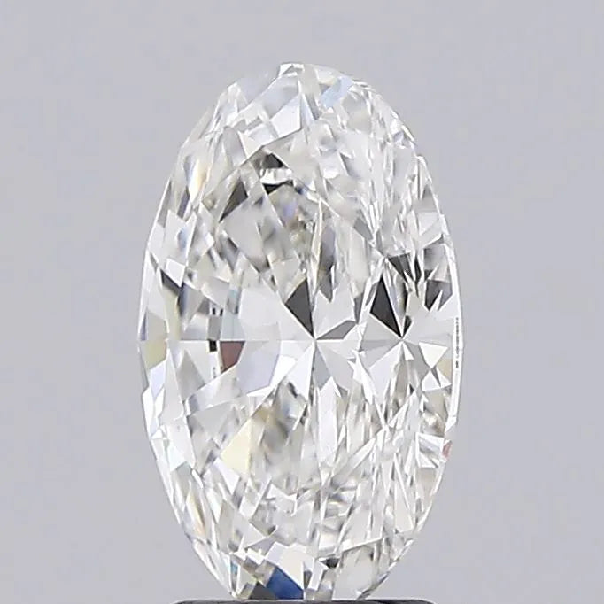 3.08ct Oval Lab Grown Diamond (Colour G, Clarity VVS2, IGI Certified)