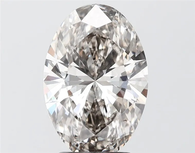 3.08ct Oval Lab Grown Diamond (Colour I, Clarity VVS2, IGI Certified)