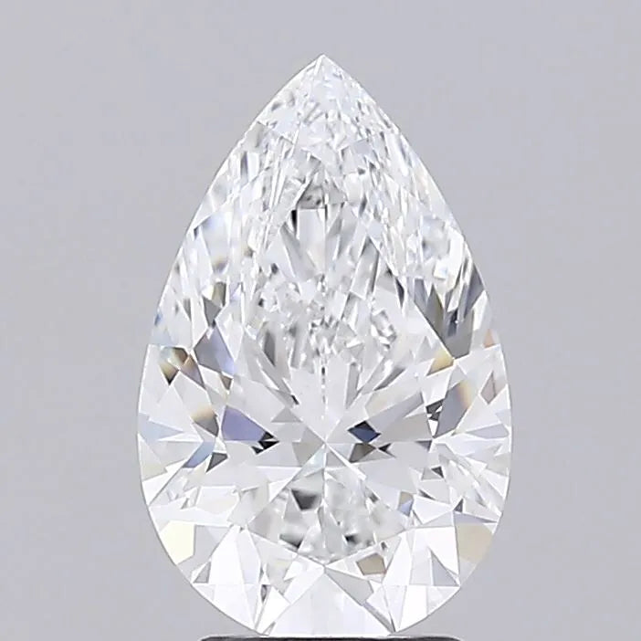 3.08ct Pear Lab Grown Diamond (Colour E, Clarity VVS1, IGI Certified)