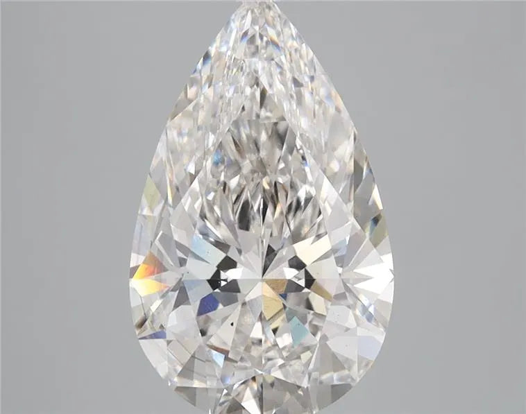 3.08ct Pear Lab Grown Diamond (Colour F, Clarity SI1, IGI Certified)