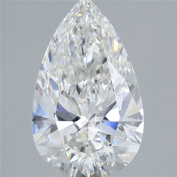 3.08ct Pear Lab Grown Diamond (Colour F, Clarity VVS1, IGI Certified)