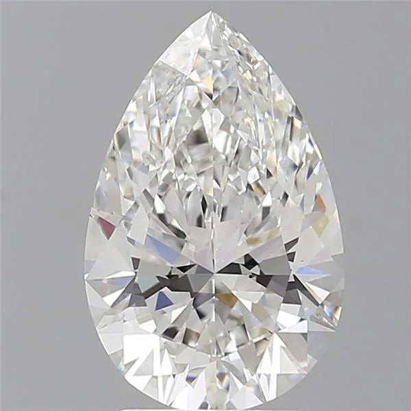 3.08ct Pear Lab Grown Diamond (Colour F, Clarity VVS1, IGI Certified)