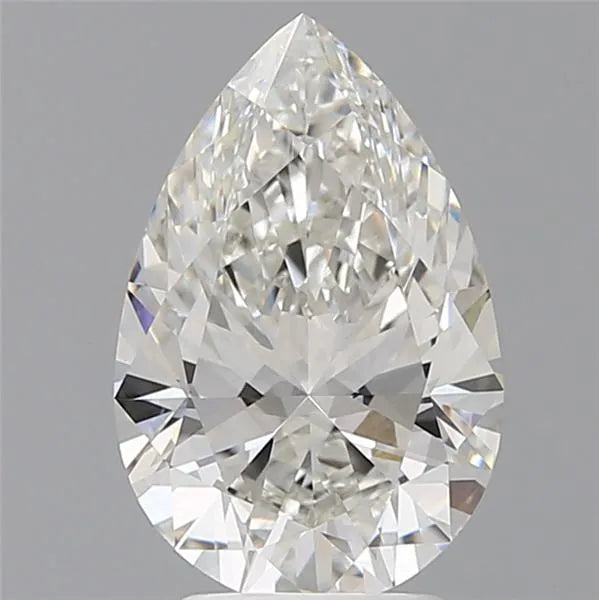 3.08ct Pear Lab Grown Diamond (Colour F, Clarity VVS2, IGI Certified)