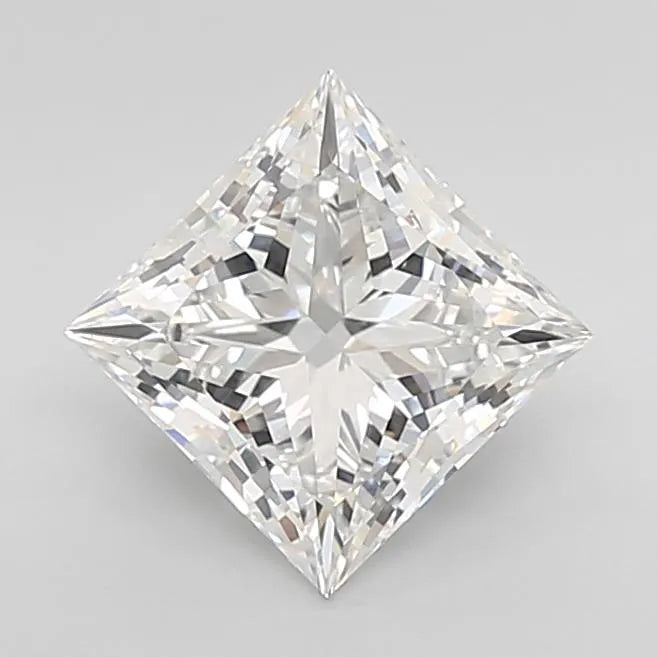 3.08ct Princess Lab Grown Diamond (Colour E, Clarity VVS1, IGI Certified)