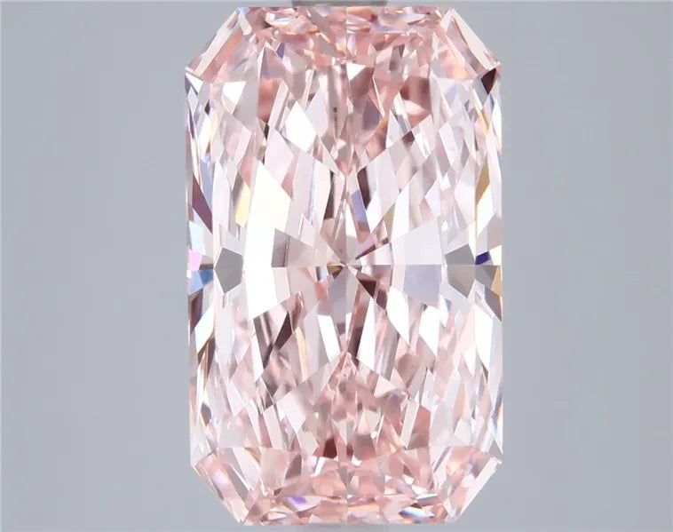 3.08ct Radiant Lab Grown Diamond (Colour Fancy Intense Pink, Clarity VVS2, IGI Certified)