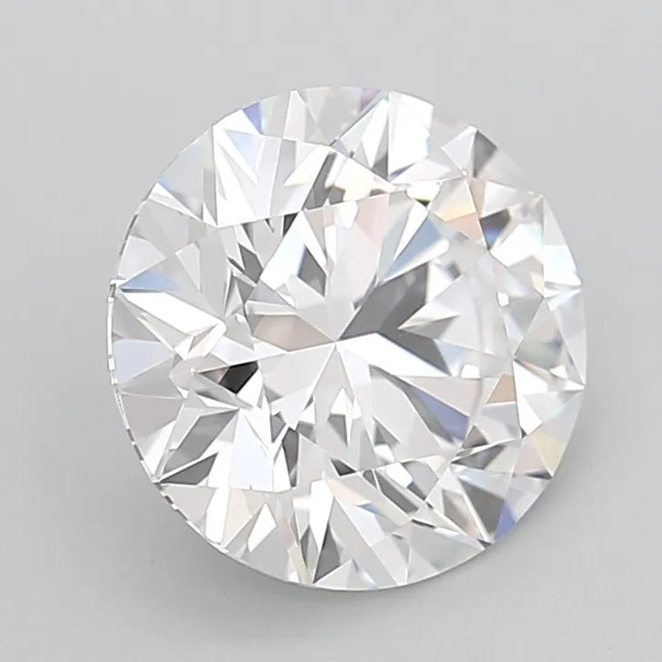 3.08ct Round Lab Grown Diamond (Colour D, Clarity VVS1, Cut ID, IGI Certified)