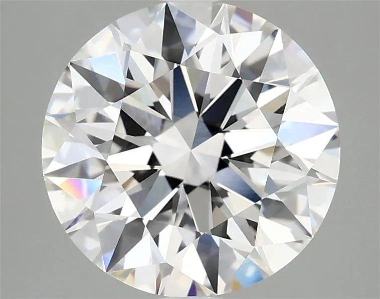 3.08ct Round Lab Grown Diamond (Colour E, Clarity VVS1, Cut ID, IGI Certified)