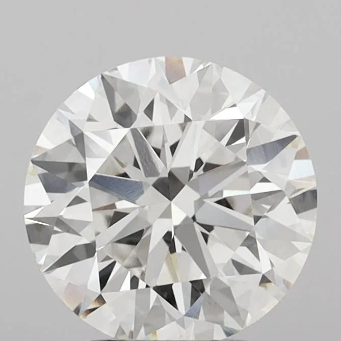 3.08ct Round Lab Grown Diamond (Colour G, Clarity VVS1, Cut EX, IGI Certified)