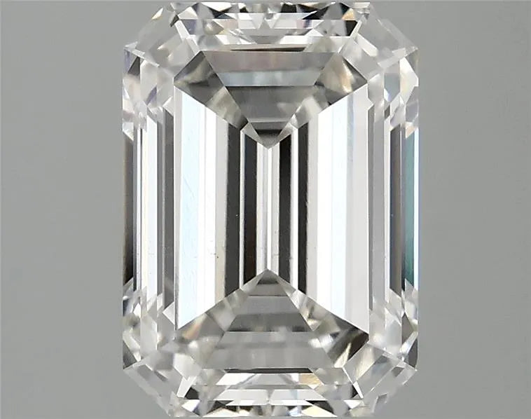 3.09ct Emerald Lab Grown Diamond (Colour H, Clarity VS2, IGI Certified)
