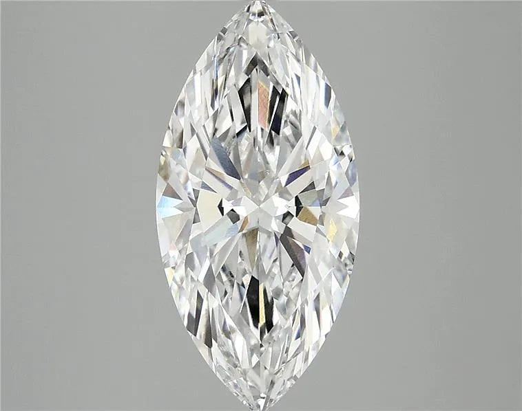 3.09ct Marquise Lab Grown Diamond (Colour D, Clarity VVS2, IGI Certified)