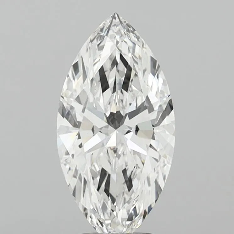 3.09ct Marquise Lab Grown Diamond (Colour E, Clarity VVS2, IGI Certified)