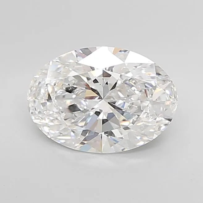 3.09ct Oval Lab Grown Diamond (Colour D, Clarity VVS1, Cut EX, IGI Certified)