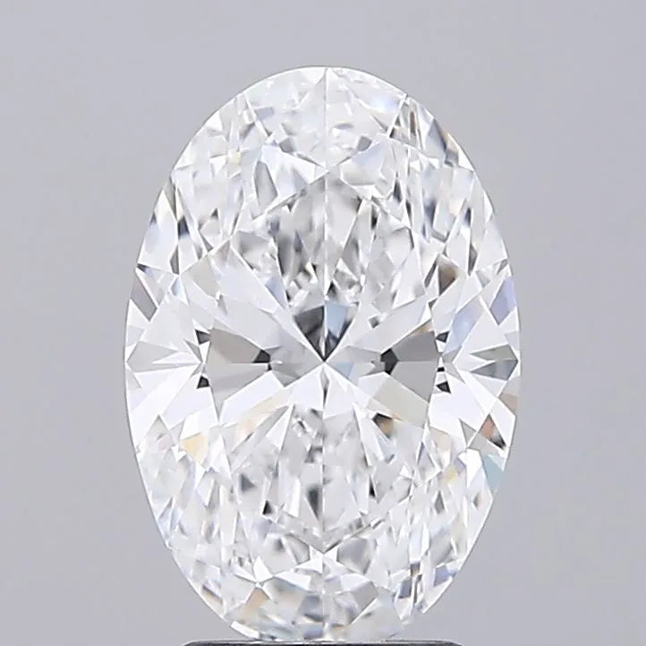3.09ct Oval Lab Grown Diamond (Colour D, Clarity VVS1, IGI Certified)