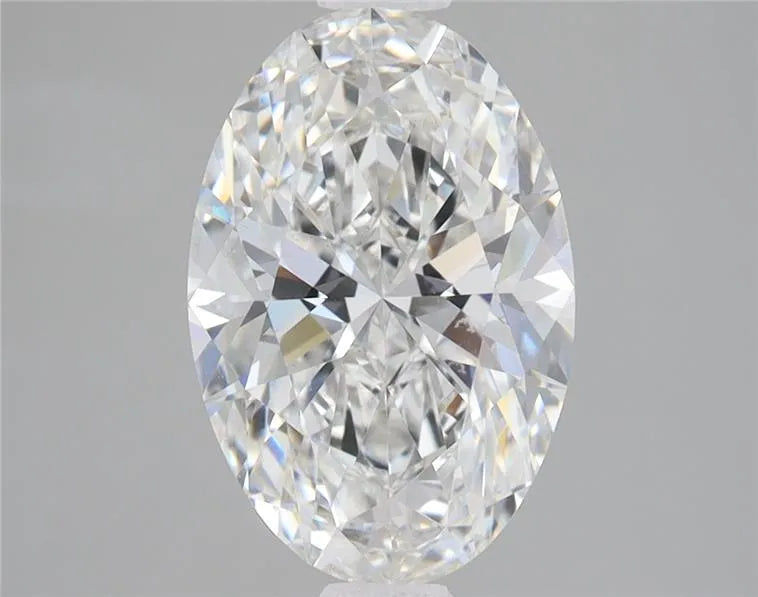 3.09ct Oval Lab Grown Diamond (Colour D, Clarity VVS2, IGI Certified)