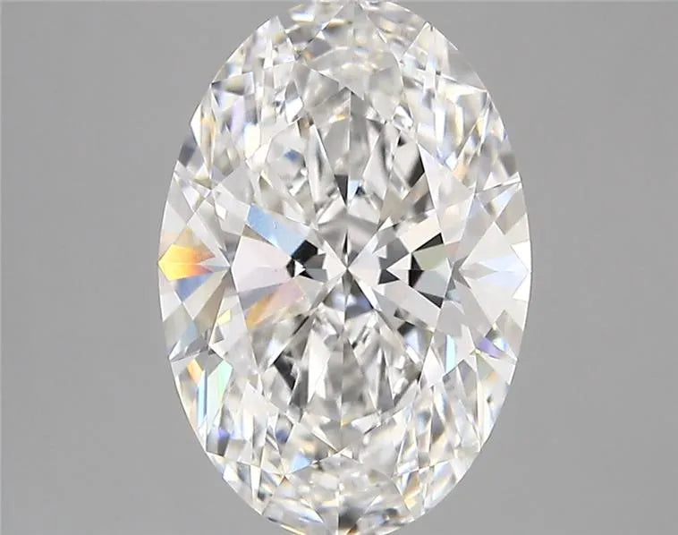 3.09ct Oval Lab Grown Diamond (Colour D, Clarity VVS2, IGI Certified)