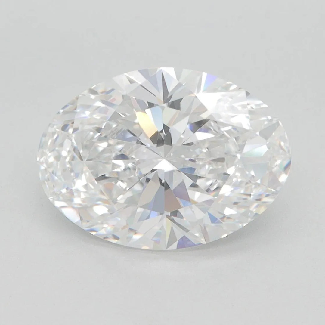 3.09ct Oval Lab Grown Diamond (Colour E, Clarity VVS1, GIA Certified)