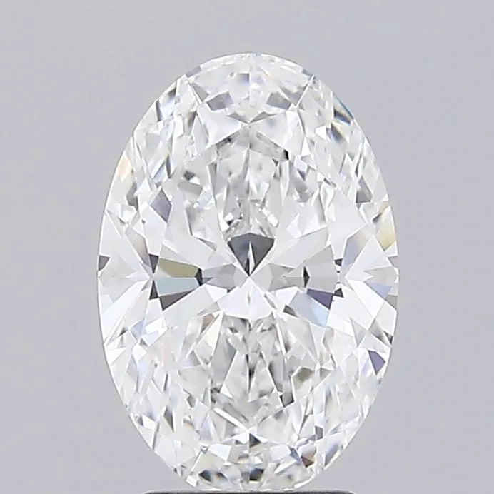 3.09ct Oval Lab Grown Diamond (Colour E, Clarity VVS1, IGI Certified)