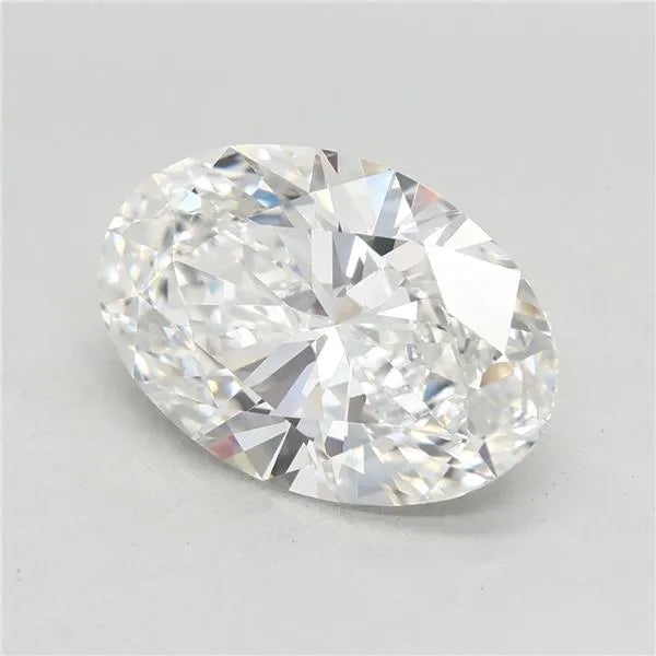 3.09ct Oval Lab Grown Diamond (Colour E, Clarity VVS2, IGI Certified)