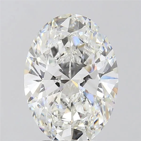3.09ct Oval Lab Grown Diamond (Colour F, Clarity VVS2, IGI Certified)