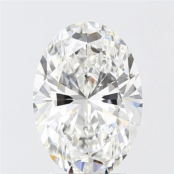3.09ct Oval Lab Grown Diamond (Colour F, Clarity VVS2, IGI Certified)