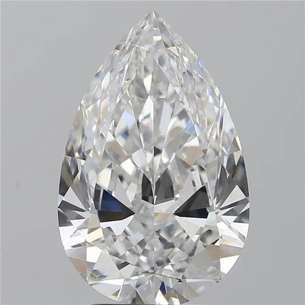 3.09ct Pear Lab Grown Diamond (Colour D, Clarity VVS2, IGI Certified)