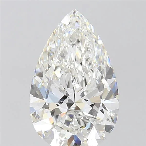3.09ct Pear Lab Grown Diamond (Colour F, Clarity VVS2, IGI Certified)