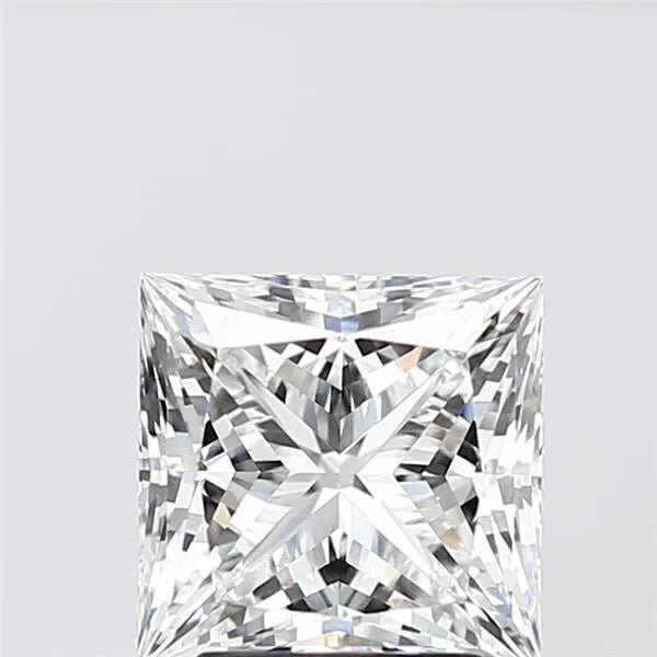 3.09ct Princess Lab Grown Diamond (Colour E, Clarity VVS2, IGI Certified)
