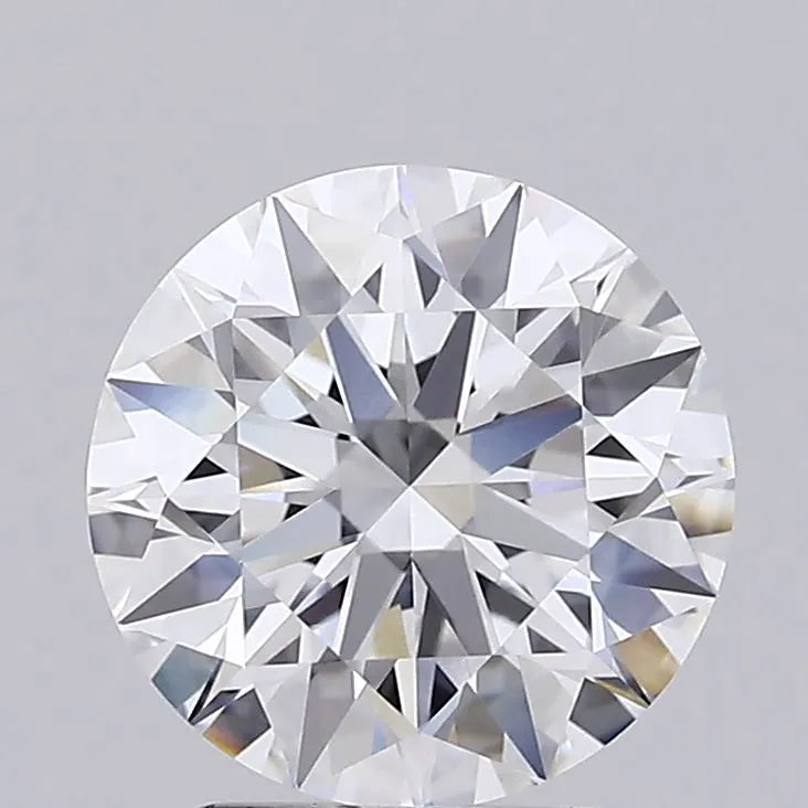 3.09ct Round Lab Grown Diamond (Colour E, Clarity VVS1, Cut EX, GIA Certified)