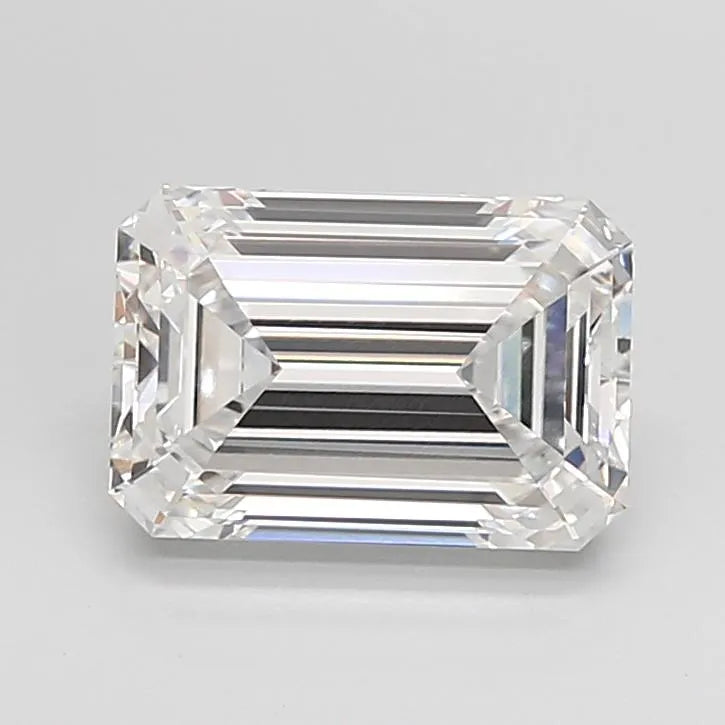 3.10ct Emerald Lab Grown Diamond (Colour E, Clarity VVS2, IGI Certified)