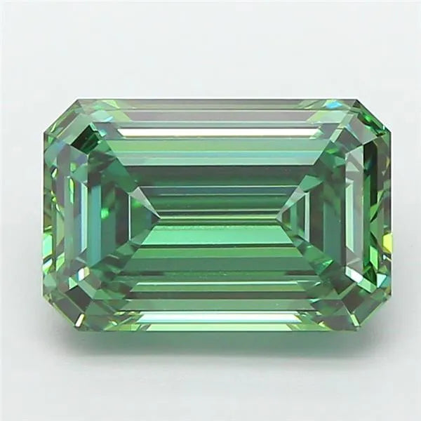 3.10ct Emerald Lab Grown Diamond (Colour Fancy Vivid Green, Clarity VVS2, IGI Certified)
