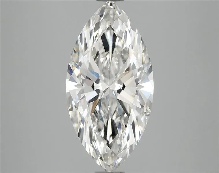 3.10ct Marquise Lab Grown Diamond (Colour G, Clarity VVS2, IGI Certified)