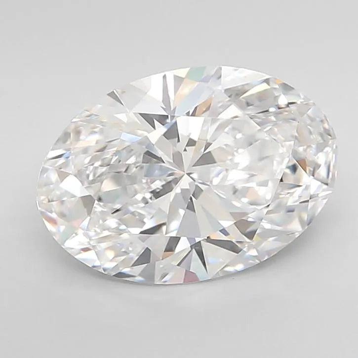3.10ct Oval Lab Grown Diamond (Colour D, Clarity VVS1, Cut EX, IGI Certified)