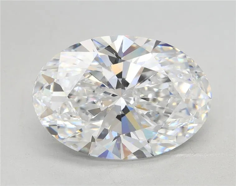 3.10ct Oval Lab Grown Diamond (Colour D, Clarity VVS1, GIA Certified)