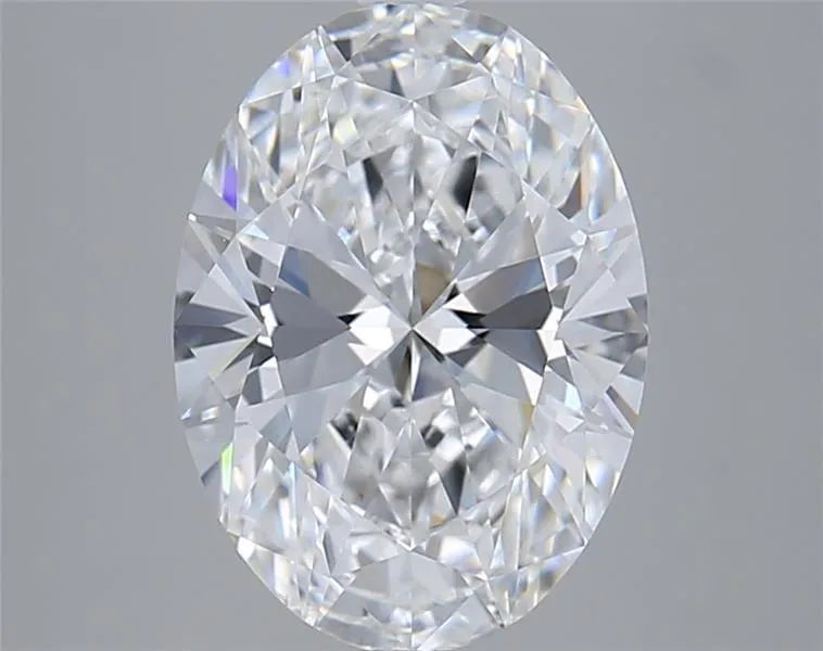 3.10ct Oval Lab Grown Diamond (Colour D, Clarity VVS1, IGI Certified)