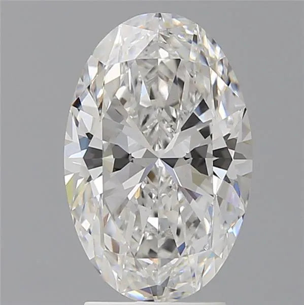 3.10ct Oval Lab Grown Diamond (Colour D, Clarity VVS2, IGI Certified)