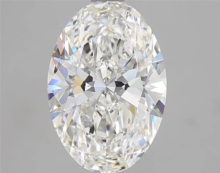 3.10ct Oval Lab Grown Diamond (Colour E, Clarity VS1, IGI Certified)