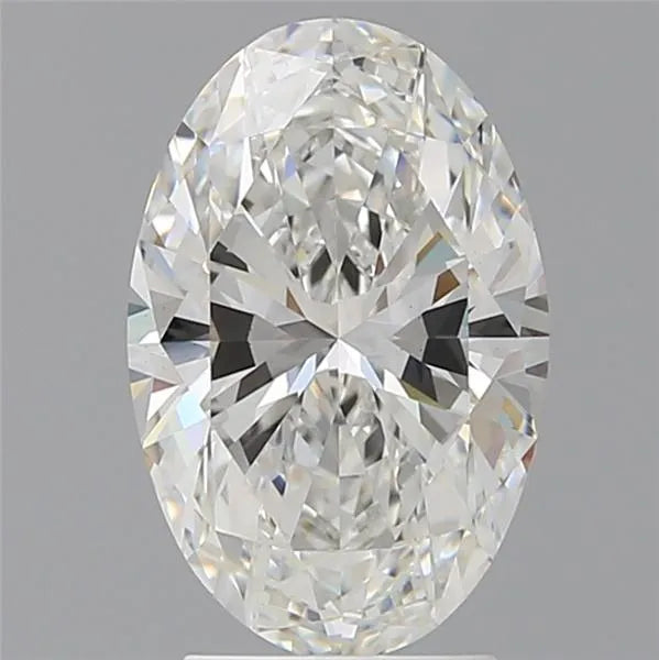3.10ct Oval Lab Grown Diamond (Colour E, Clarity VS1, IGI Certified)