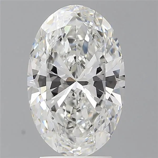 3.10ct Oval Lab Grown Diamond (Colour E, Clarity VVS1, IGI Certified)