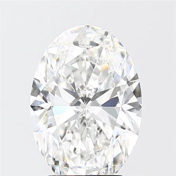 3.10ct Oval Lab Grown Diamond (Colour E, Clarity VVS1, IGI Certified)