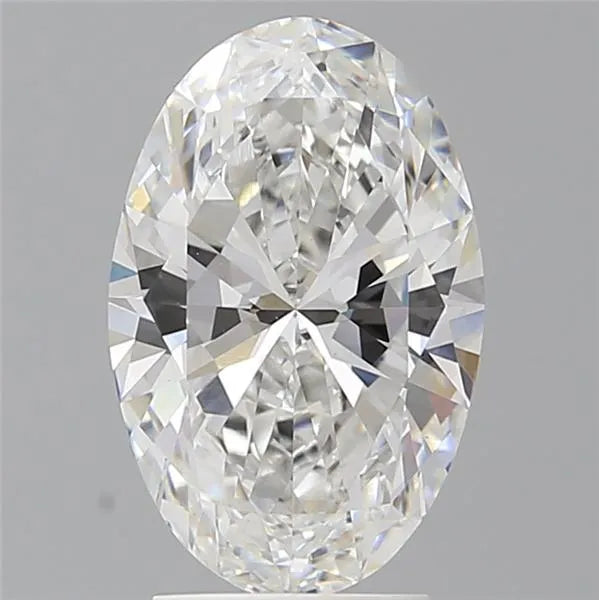 3.10ct Oval Lab Grown Diamond (Colour E, Clarity VVS2, IGI Certified)