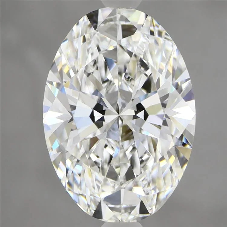 3.10ct Oval Lab Grown Diamond (Colour E, Clarity VVS2, IGI Certified)