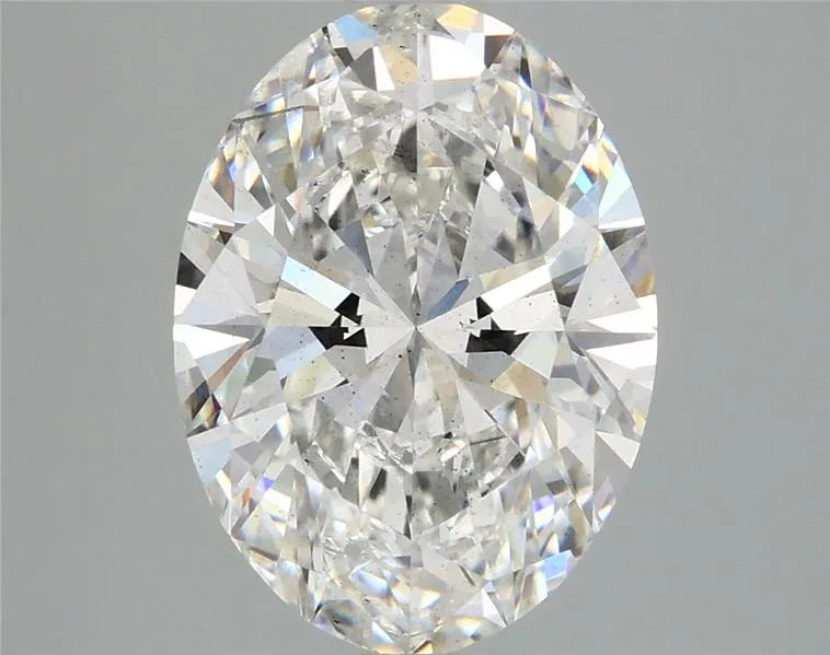 3.10ct Oval Lab Grown Diamond (Colour F, Clarity SI1, IGI Certified)