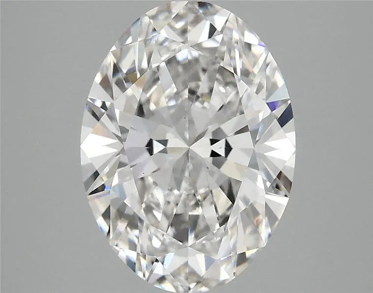 3.10ct Oval Lab Grown Diamond (Colour F, Clarity VS1, IGI Certified)