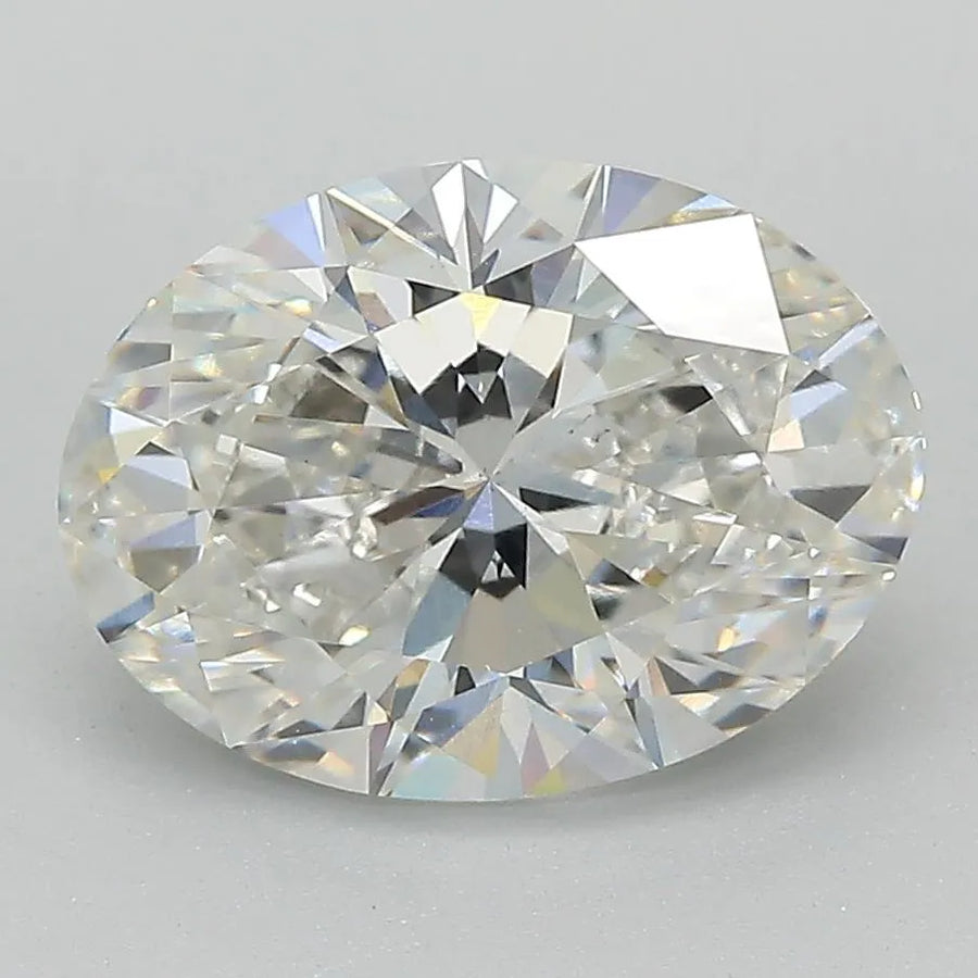 3.10ct Oval Lab Grown Diamond (Colour F, Clarity VS2, IGI Certified)