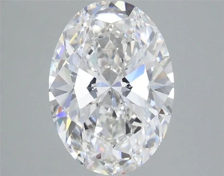 3.10ct Oval Lab Grown Diamond (Colour F, Clarity VVS1, IGI Certified)