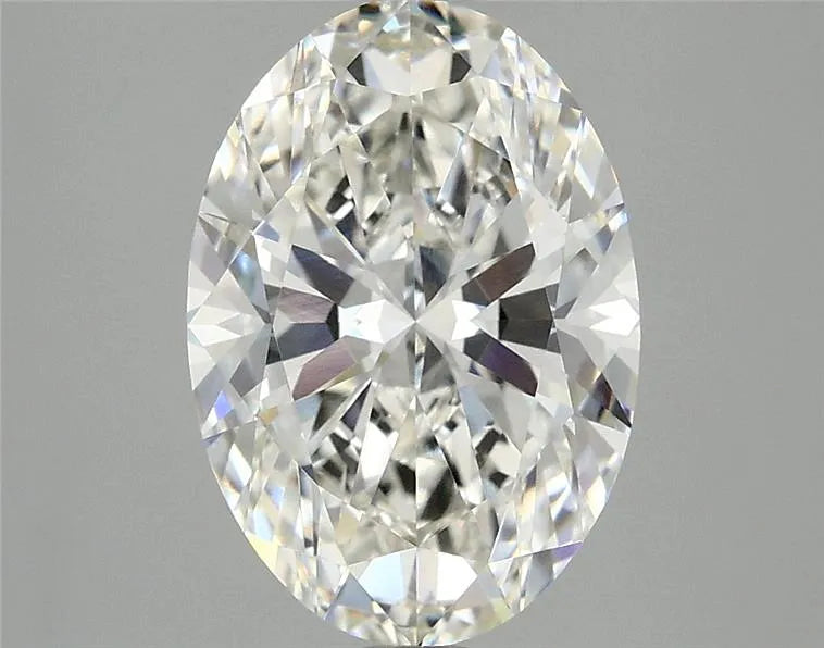 3.10ct Oval Lab Grown Diamond (Colour G, Clarity VVS2, IGI Certified)