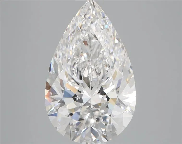 3.10ct Pear Lab Grown Diamond (Colour D, Clarity VVS2, IGI Certified)