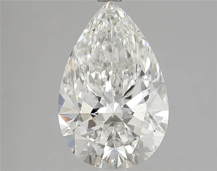 3.10ct Pear Lab Grown Diamond (Colour F, Clarity VVS1, Cut EX, IGI Certified)